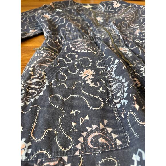 ISABEL MARANT ÉTOILE Nilaney printed cotton jumpsuit size 42 / US 10 - Picture 12 of 16